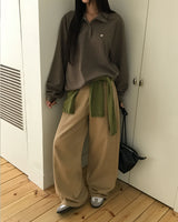 [BELLIDE MADE] All-Day Basic Cotton Wide Pants