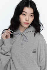 26FW★ハンギング キャッツ エンブロイダード フーディー