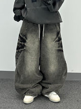 planar embossing pants