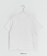 26SS★ [BAONHAUS] キンネイクーリングセミクロップ半袖Tシャツ