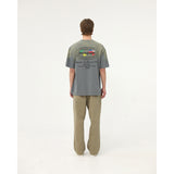 WORLD MAP LOGO T SHIRT