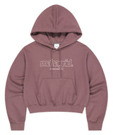 THIRD LOGO CROP HOODIE