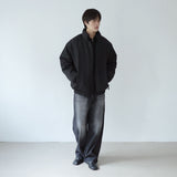 diagonal wide denim