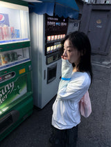 ヘンリーボタンロングトップ