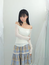 The Flower Lettering Slim Top