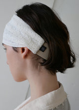 Lace Flower Hair Band_Ivory
