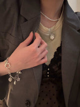 chain charm necklace