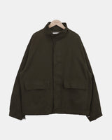 Ally High Neck Washed Field Jacket