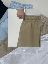【MADE】Linen banding short pants