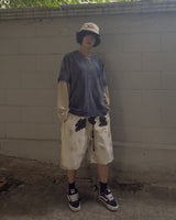 Fade out fake pocket tee NV