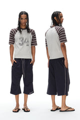 Side Stripe Cargo Shorts