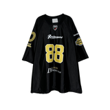 88 metal v-neck t