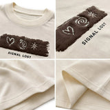 シグナル エンボス グラフィック ショートスリーブ Tシャツ