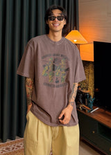 アパチカモヘビーピグメントショートスリーブTシャツ 4カラー
