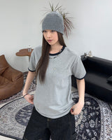 エカリベットポケットリンガー半袖Tシャツ