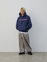 Plain Logo Hoodie (Navy)