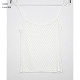 Dot Lace Sleeveless T