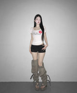 belt micro shorts (2colors)