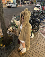 オープンニットウォーマーソックス