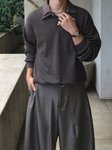 Porta Double Collar Knit 3C