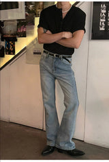 [S/S] Pleats pocket henry neck t-shirts(3color)