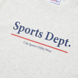 Sports Dept Line Logo T-shirt - Oatmeal