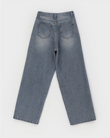 [MADE] Cornet Wide Incision Denim Pants