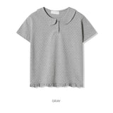 デイリードットカラーショートスリーブTシャツ -3C