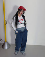 アイラブフラワーTシャツ