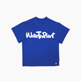 WTP SCRIPT TEE | BLUE