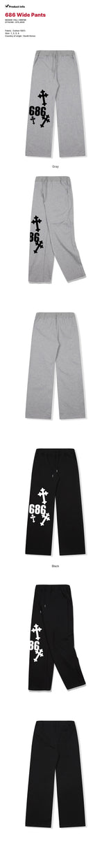 686 Wide Pants - 2COLOR