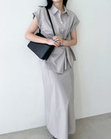 Dozen knotted wrap shirts
