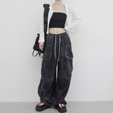 Bonhe シースルー ニット フード付き ジップアップ
