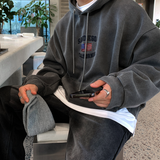  Urban San Diego Embroidery Pigment Overfit Hoodie