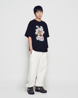 26SS ベーシックロゴ ウィズ ラインフレンズ ジョガーパンツ
