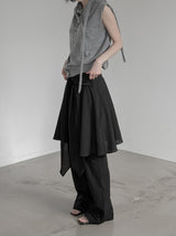 Lumen Scarf Shawl Knit Vest