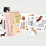 oab puppy pack / scrap sticker set