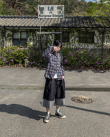 Culture Roll-up Selvedge Bermuda Denim