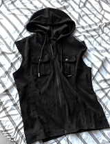 Pigmented Nashi Line Hooded Zip-Up