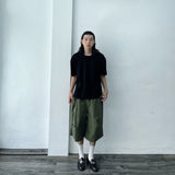 Relaxed Waffle-Knit Tee