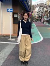 バルーンタックカーゴパンツ (4C)