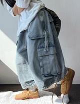 D-RING ZIPPER CARGO Bermuda