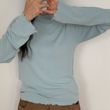 ラブミウェーブハーフタートルネックTシャツ