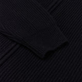 フルニットジップアップ BLACK