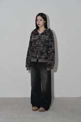 move hood zip up (dark grey)