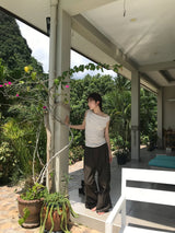  Soft Drape Sleeveless (Oatmeal)