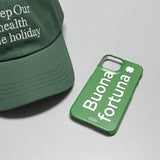 [MADE] buona fortuna clover iphone hard case