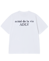 26SS フロッキングベーシックロゴ半袖Tシャツ