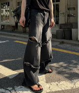 Closed star rivet denim pants