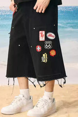 Destroyed Badge Utility Shorts